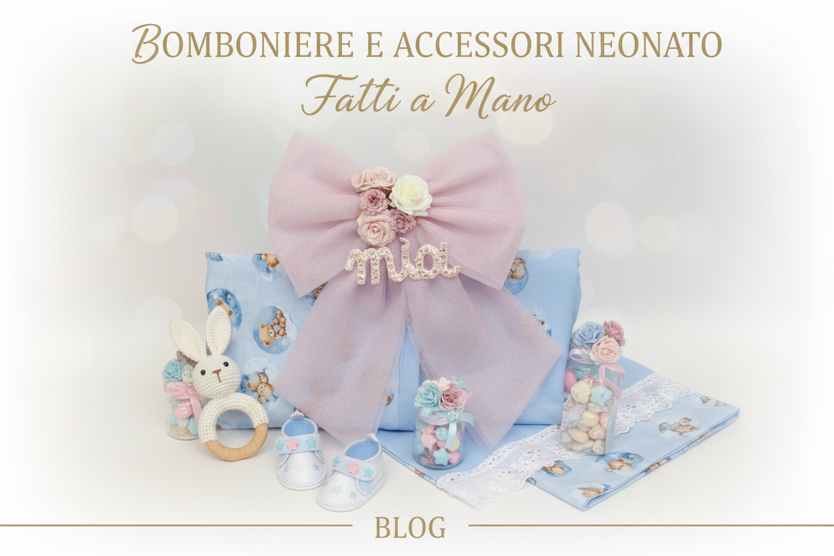 Bomboniere e accessori per neonato fatti a mano: guida completa