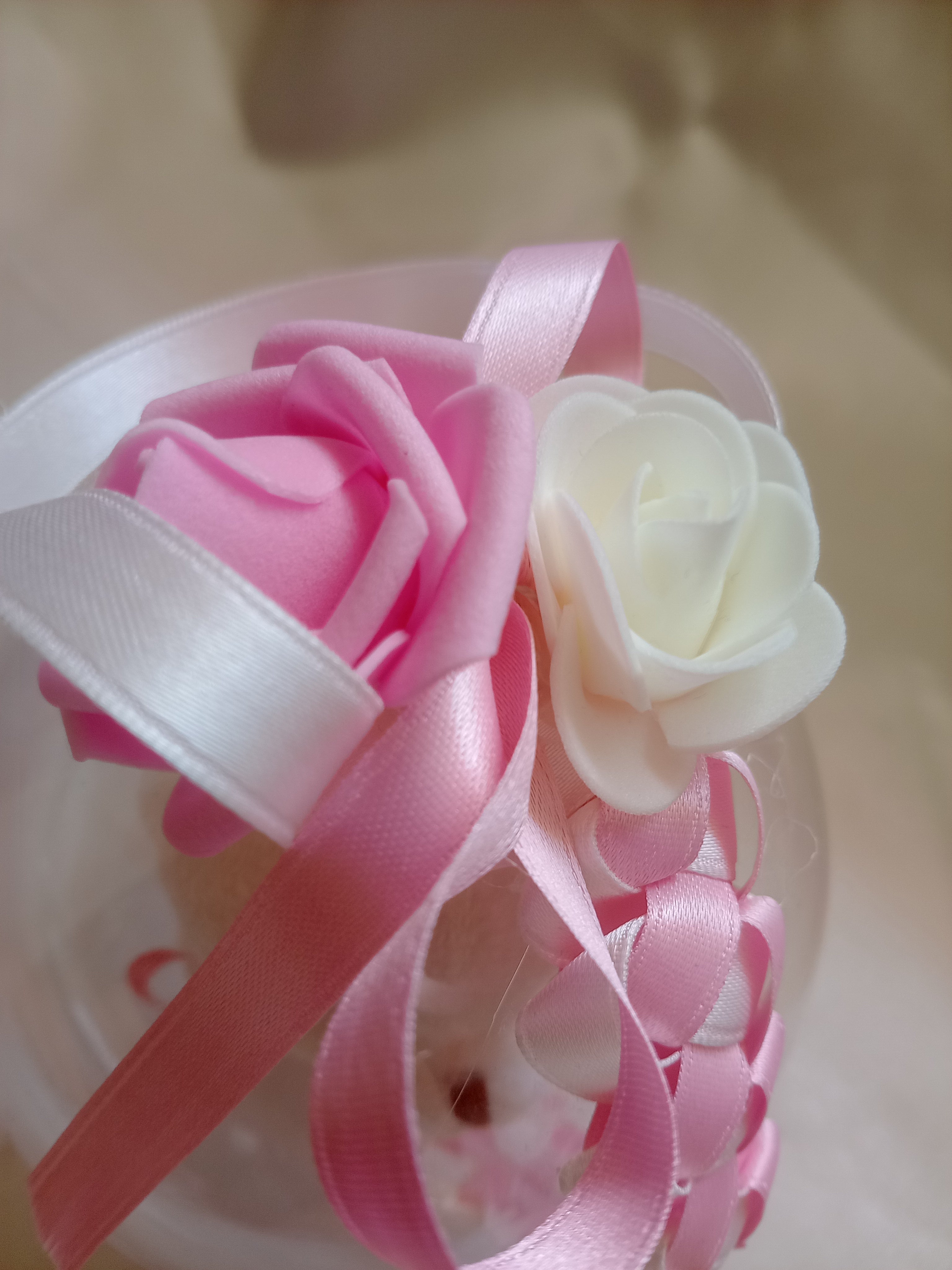 Pallina Segnaposto con Orsacchiotto – Bomboniera Nascita, Battesimo, Baby Shower