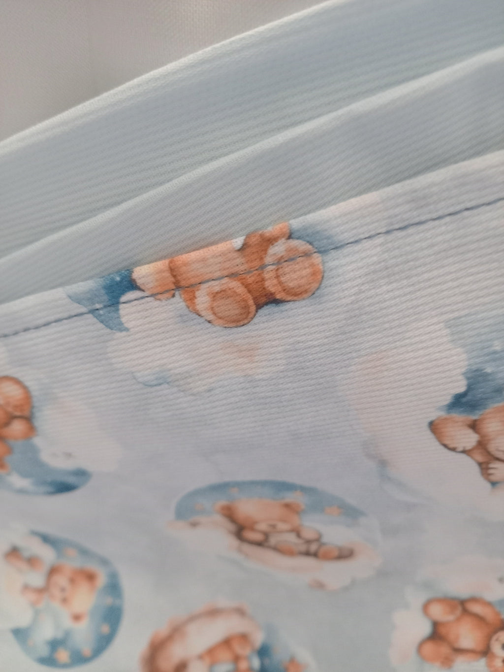 Set Coperta Lettino a Sacco con Lenzuolo in Cotone – Realizzato a Mano, Neonato, Personalizzabile