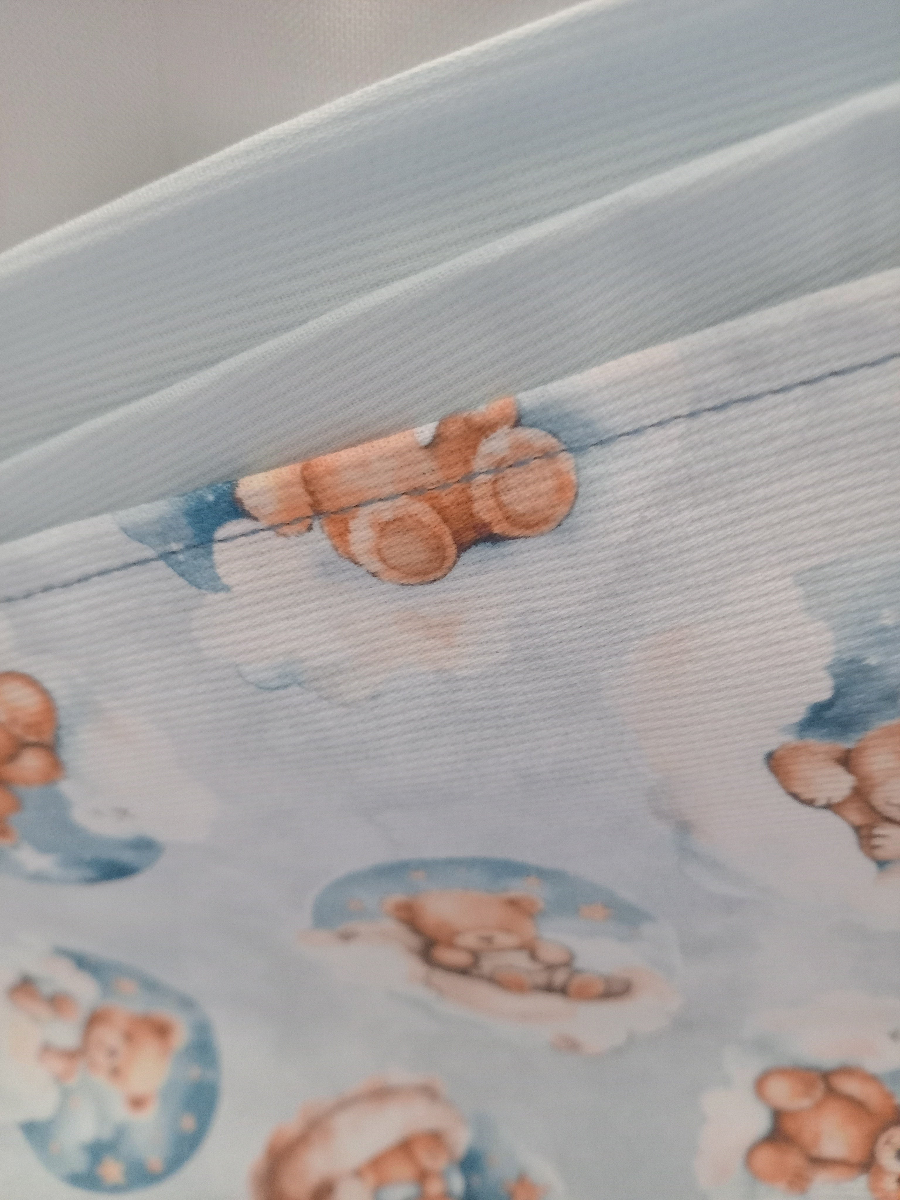 Set Coperta Lettino a Sacco con Lenzuolo in Cotone – Realizzato a Mano, Neonato, Personalizzabile