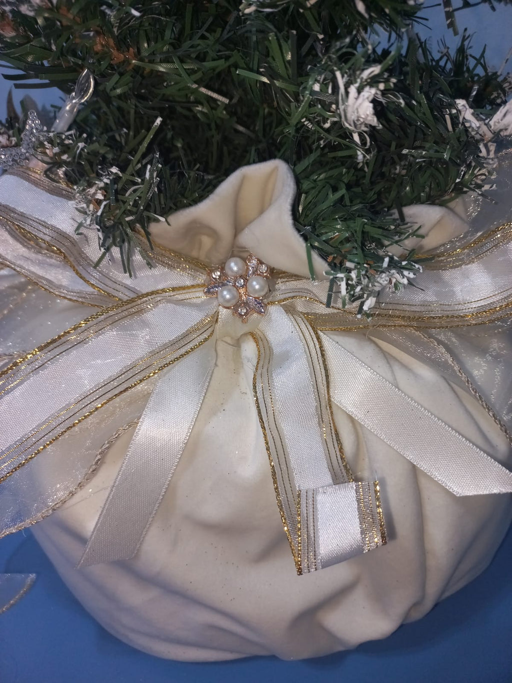 ALBERELLO DI NATALE IN BON BON DI VELLUTO