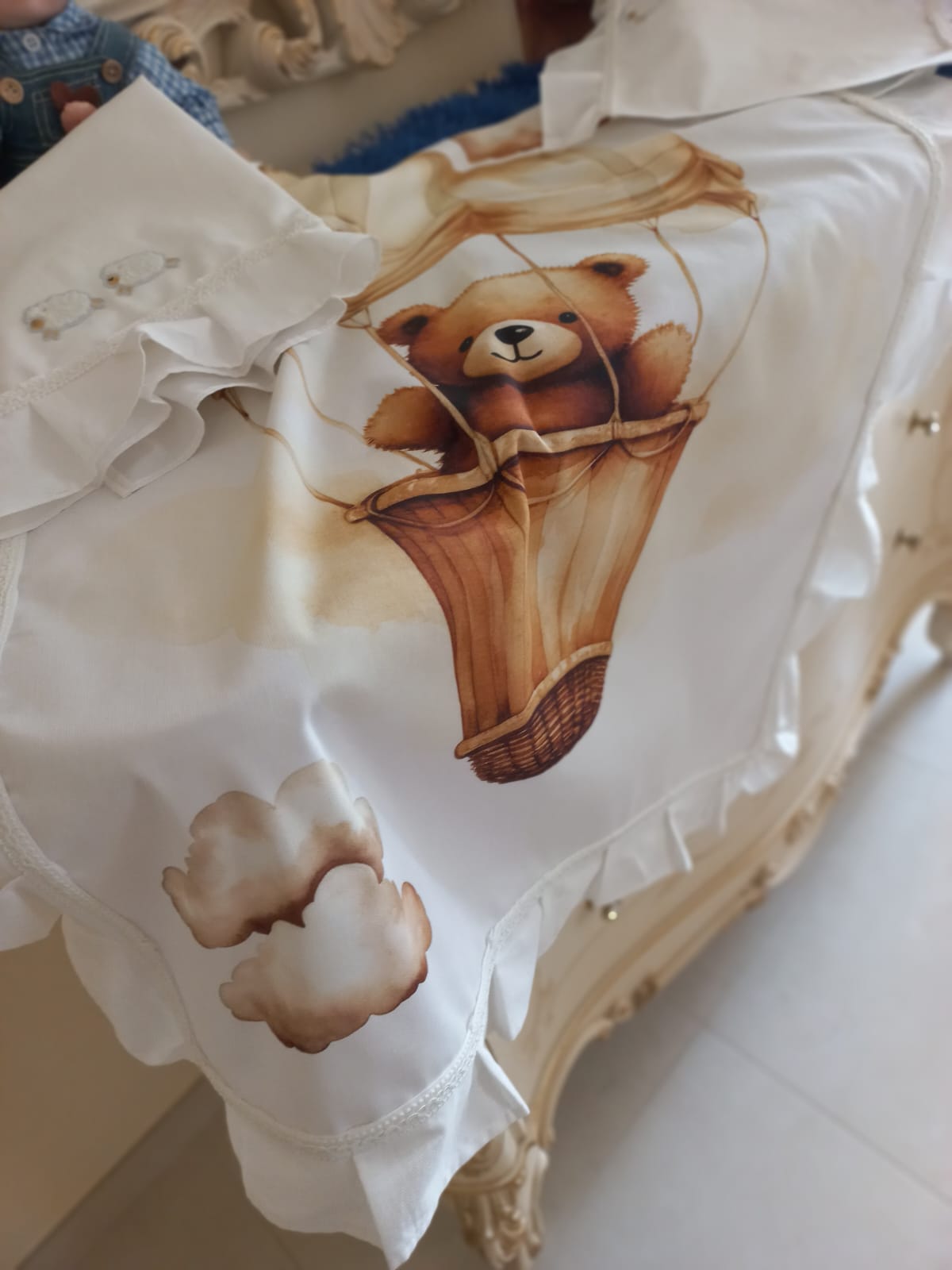 SET  DA CARROZZINA CON SET LENZUOLO