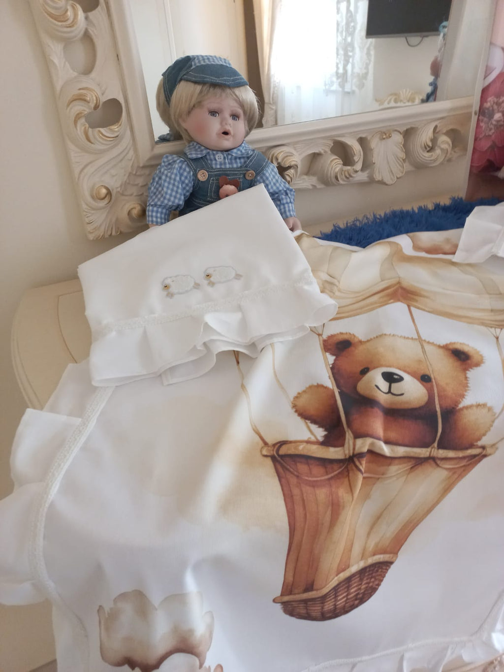 SET  DA CARROZZINA CON SET LENZUOLO