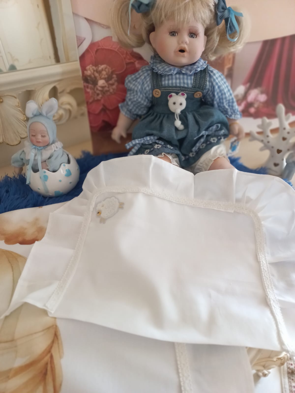 SET  DA CARROZZINA CON SET LENZUOLO