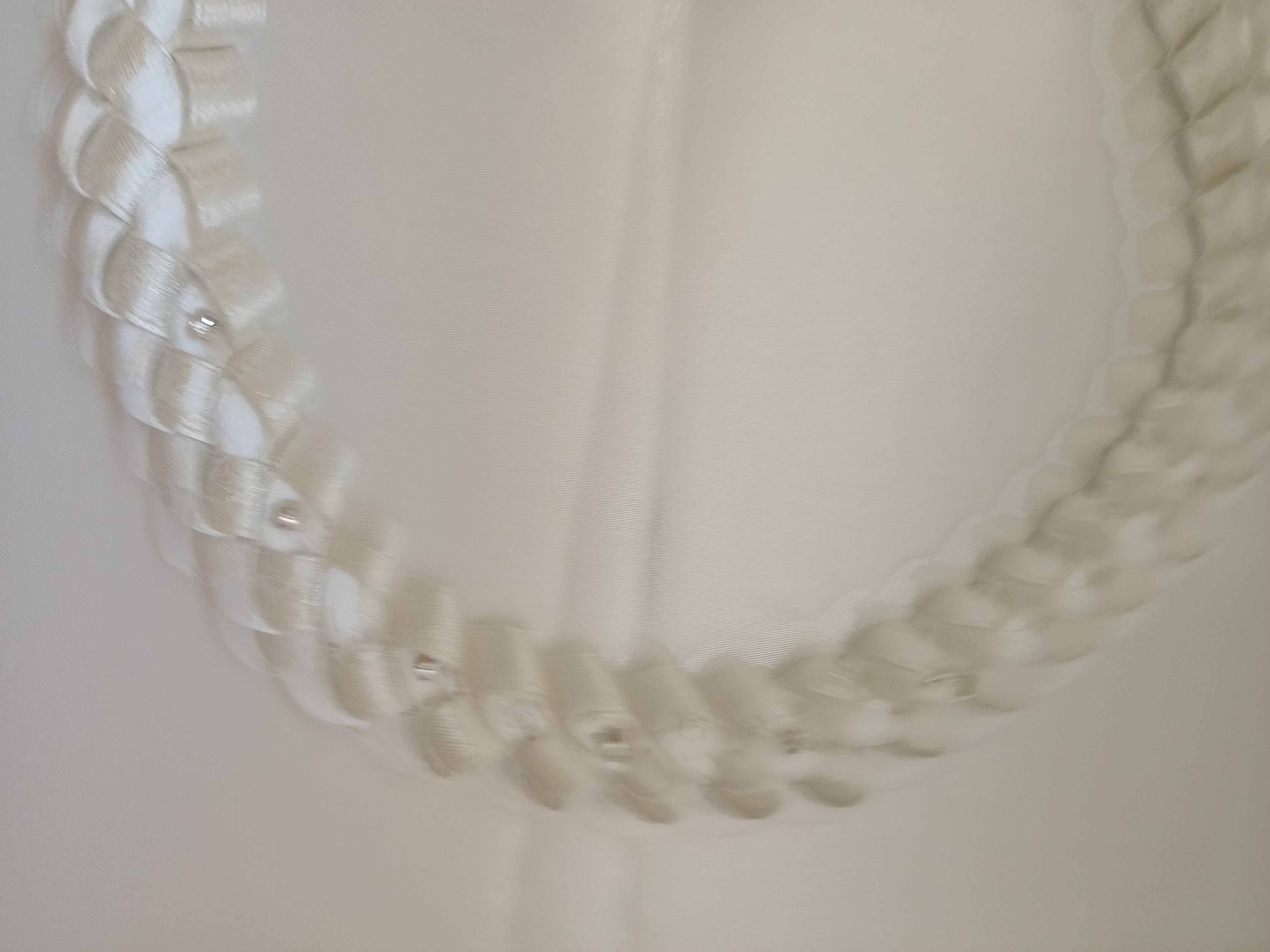 Cintura Effetto Treccia con Nastro Rasato – Accessorio Sposa Fatto a Mano