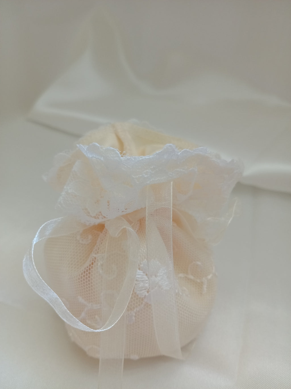 Sacchettino Panna – Portaconfetti, Portariso e Segnaposto per Matrimonio